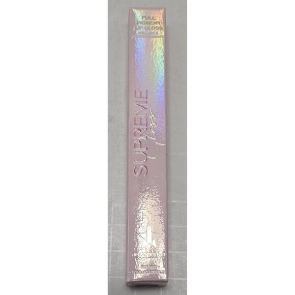 Jeffree Star Cosmetics Supreme Gloss FROSTING FOR DINNER Authentic Lip Gloss NIB - Picture 4 of 8